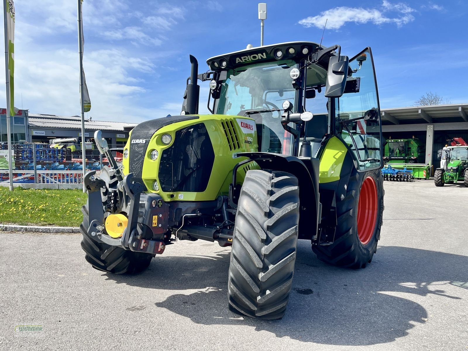 Traktor a típus CLAAS ARION 550 CMATIC CBIS / STUFENLOS (ARION 500), Neumaschine ekkor: Kematen (Kép 3)