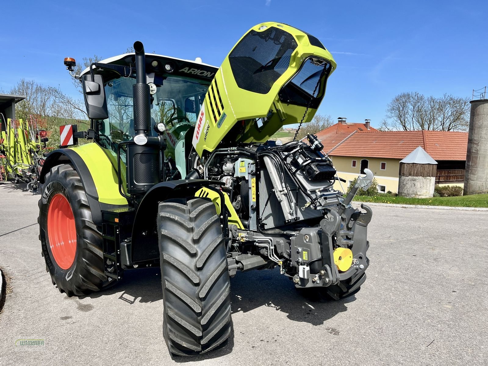 Traktor a típus CLAAS ARION 550 CMATIC CBIS / STUFENLOS (ARION 500), Neumaschine ekkor: Kematen (Kép 9)