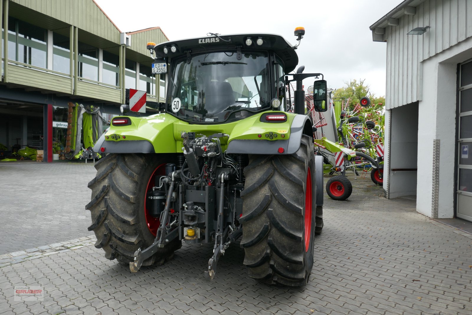 Traktor του τύπου CLAAS Arion 550 CMATIC CEBIS mit RTK Lenksystem, Gebrauchtmaschine σε Dorfen (Φωτογραφία 4)