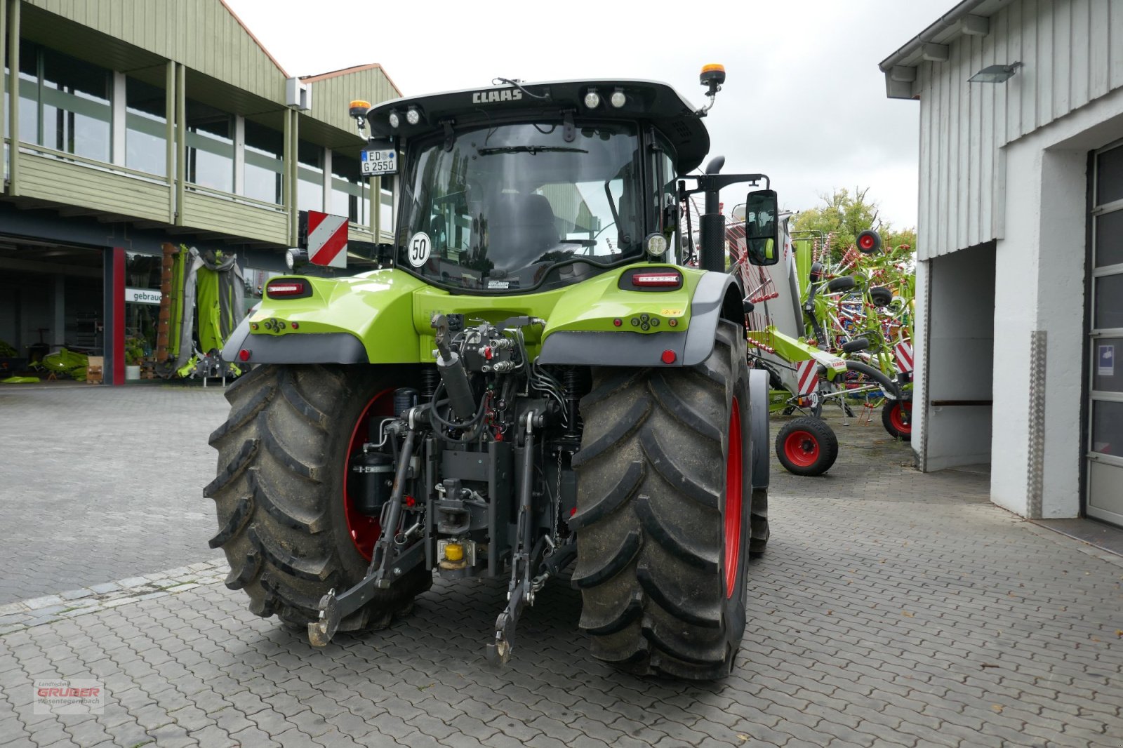 Traktor typu CLAAS Arion 550 CMATIC CEBIS mit RTK Lenksystem, Gebrauchtmaschine v Dorfen (Obrázek 4)