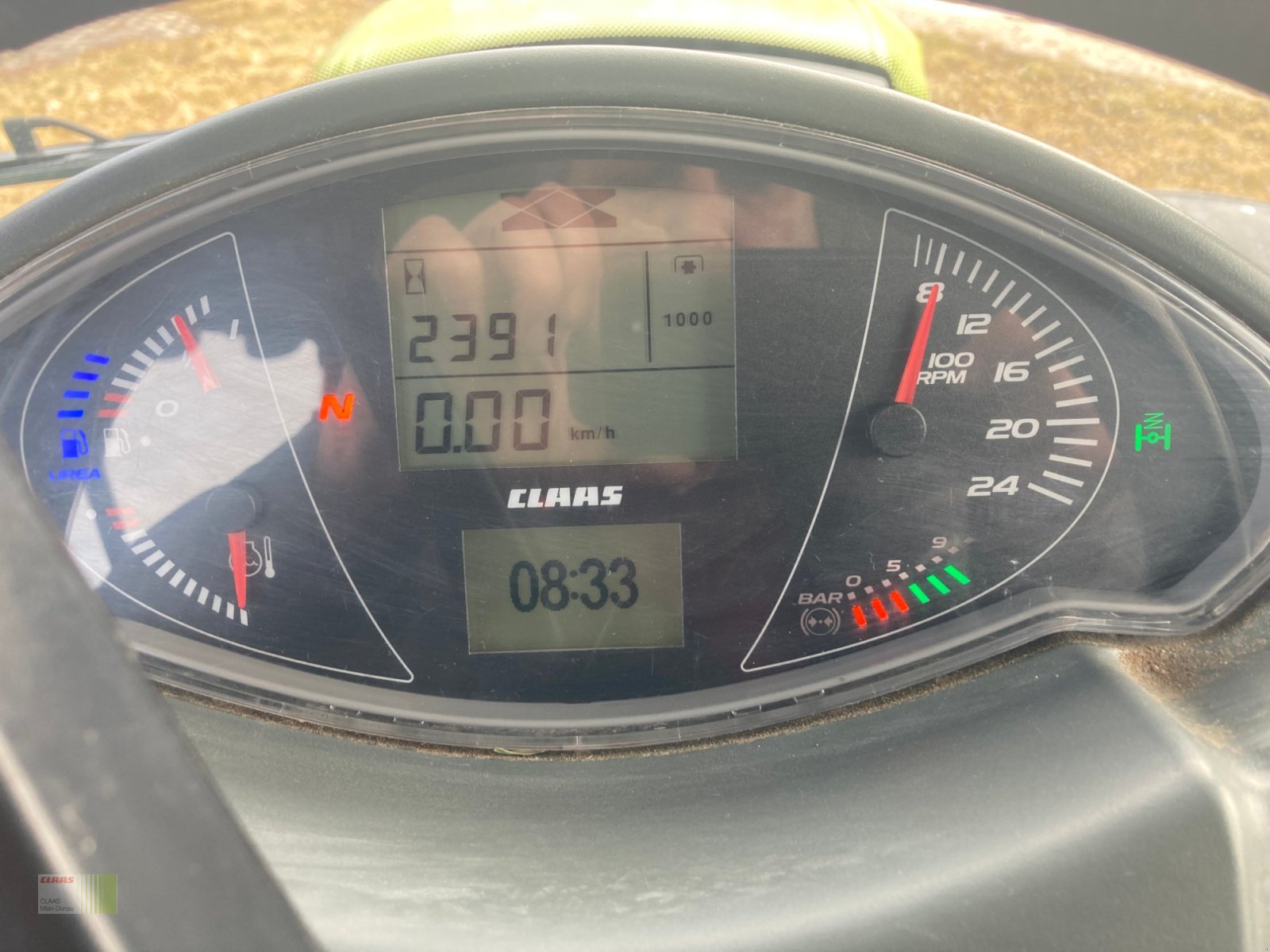 Traktor des Typs CLAAS Arion 550 Cmatic Cebis, Gebrauchtmaschine in Vohburg (Bild 9)