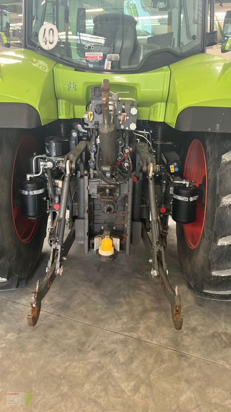 Traktor des Typs CLAAS Arion 550 Cmatic Cebis, Gebrauchtmaschine in Vohburg (Bild 6)