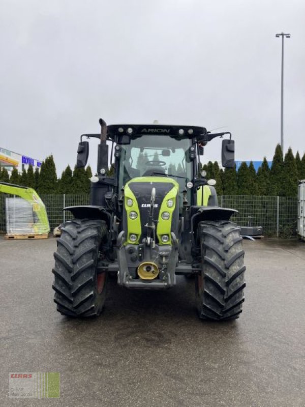 Traktor of the type CLAAS ARION 550 CMATIC  CEBIS, Vorführmaschine in Asbach-Bäumenheim (Picture 2)