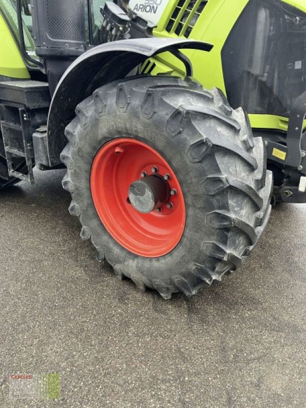 Traktor of the type CLAAS ARION 550 CMATIC  CEBIS, Vorführmaschine in Asbach-Bäumenheim (Picture 10)