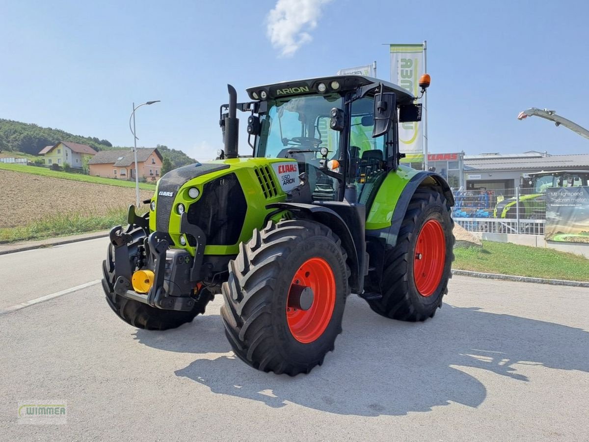 Traktor типа CLAAS ARION 550 CMATIC CIS+ (gebrauchter ARION 500), Gebrauchtmaschine в Kematen (Фотография 1)