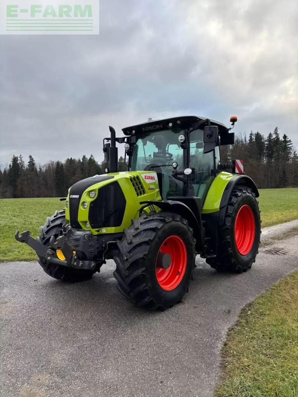 Traktor typu CLAAS arion 550 cmatic CMATIC, Gebrauchtmaschine v ELIXHAUSEN (Obrázek 1)