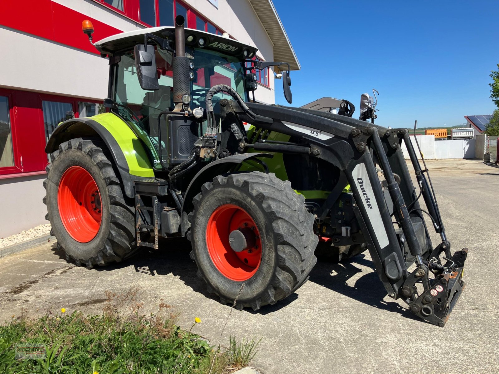 Traktor του τύπου CLAAS Arion 550 Cmatic mit RTK, Gebrauchtmaschine σε Luizhausen-Lonsee (Φωτογραφία 4)