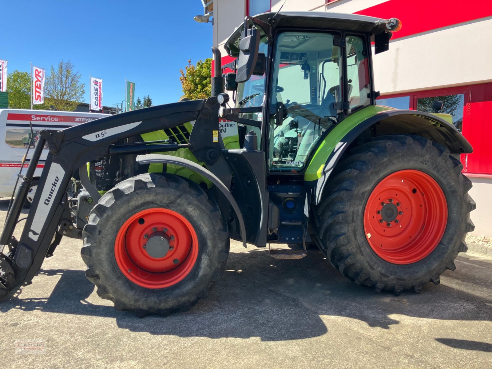 Traktor του τύπου CLAAS Arion 550 Cmatic mit RTK, Gebrauchtmaschine σε Luizhausen-Lonsee (Φωτογραφία 5)