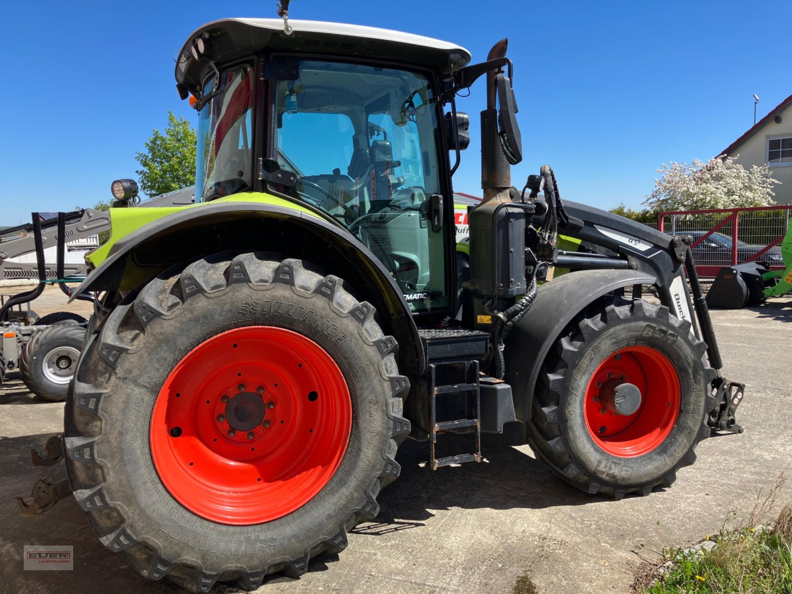 Traktor του τύπου CLAAS Arion 550 Cmatic mit RTK, Gebrauchtmaschine σε Luizhausen-Lonsee (Φωτογραφία 8)