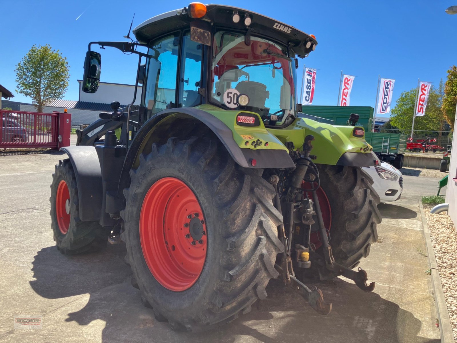 Traktor του τύπου CLAAS Arion 550 Cmatic mit RTK, Gebrauchtmaschine σε Luizhausen-Lonsee (Φωτογραφία 9)