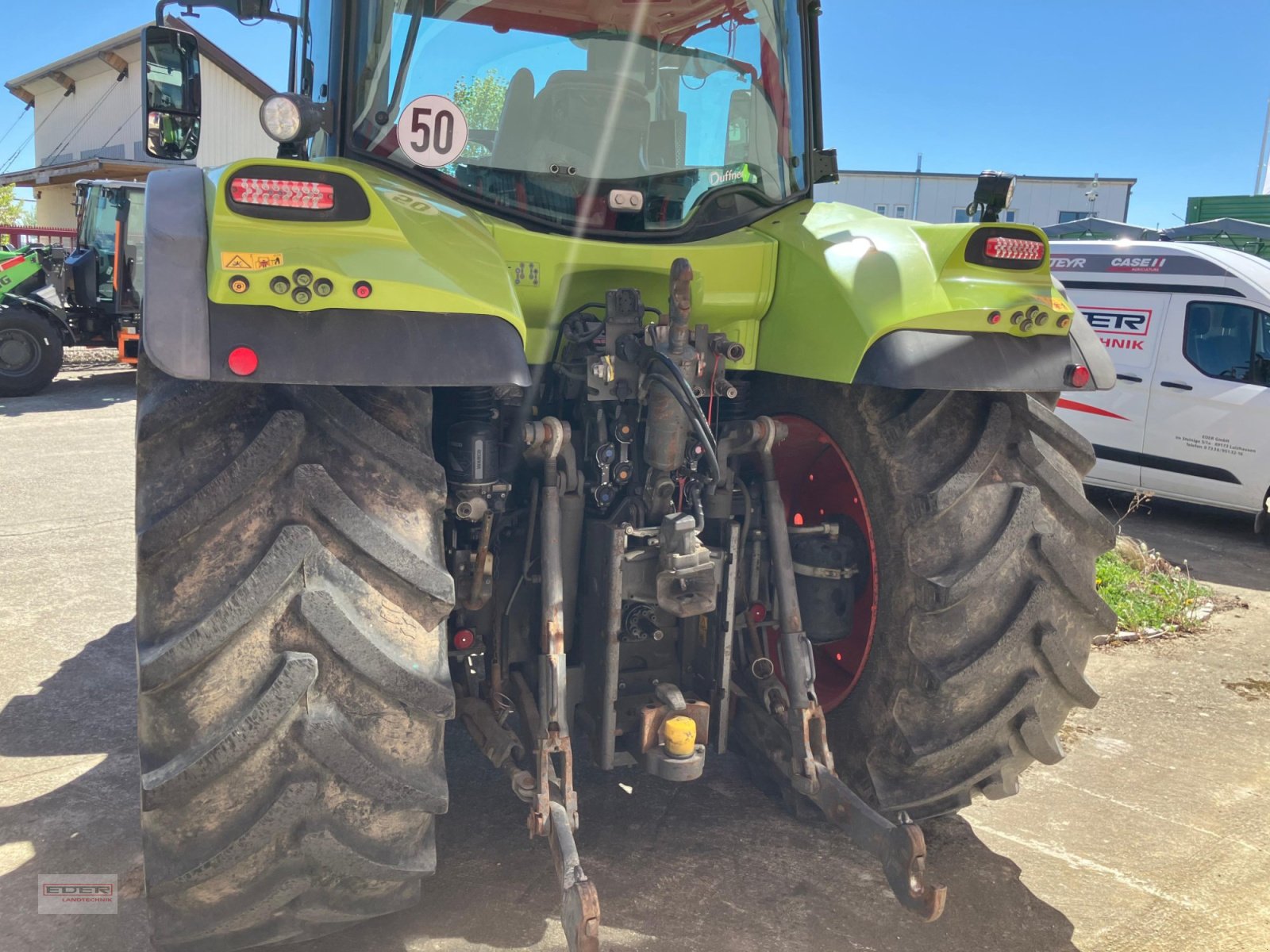 Traktor του τύπου CLAAS Arion 550 Cmatic mit RTK, Gebrauchtmaschine σε Luizhausen-Lonsee (Φωτογραφία 10)