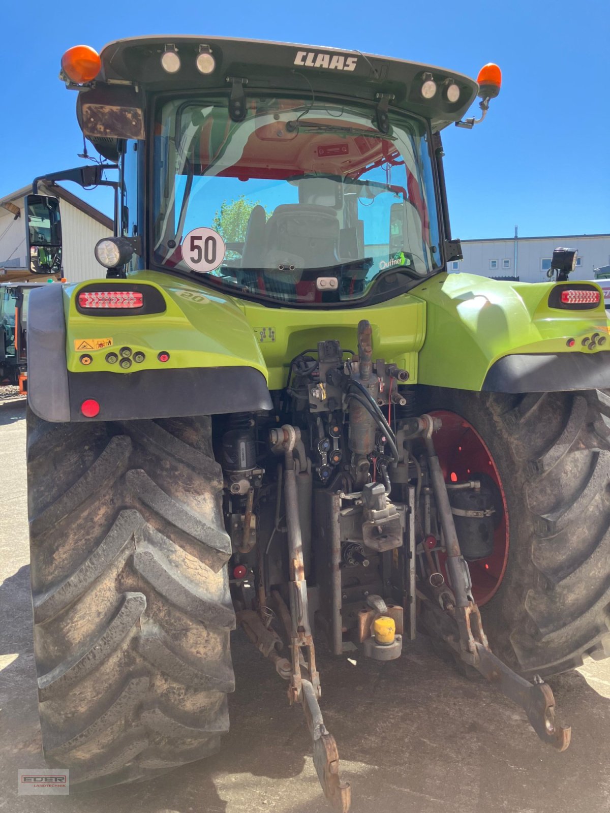 Traktor του τύπου CLAAS Arion 550 Cmatic mit RTK, Gebrauchtmaschine σε Luizhausen-Lonsee (Φωτογραφία 11)