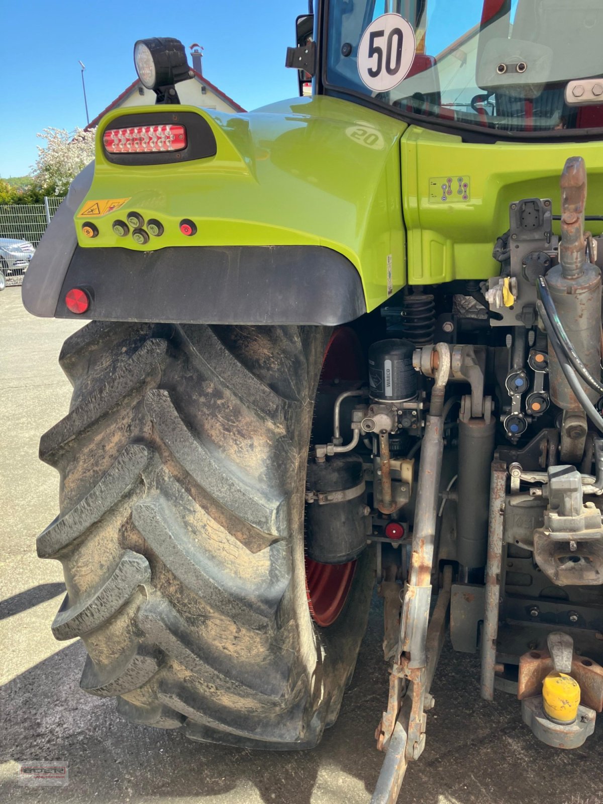 Traktor του τύπου CLAAS Arion 550 Cmatic mit RTK, Gebrauchtmaschine σε Luizhausen-Lonsee (Φωτογραφία 13)