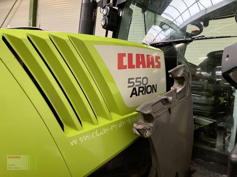 Traktor des Typs CLAAS ARION 550 CMATIC RTK, Gebrauchtmaschine in Vohburg (Bild 12)