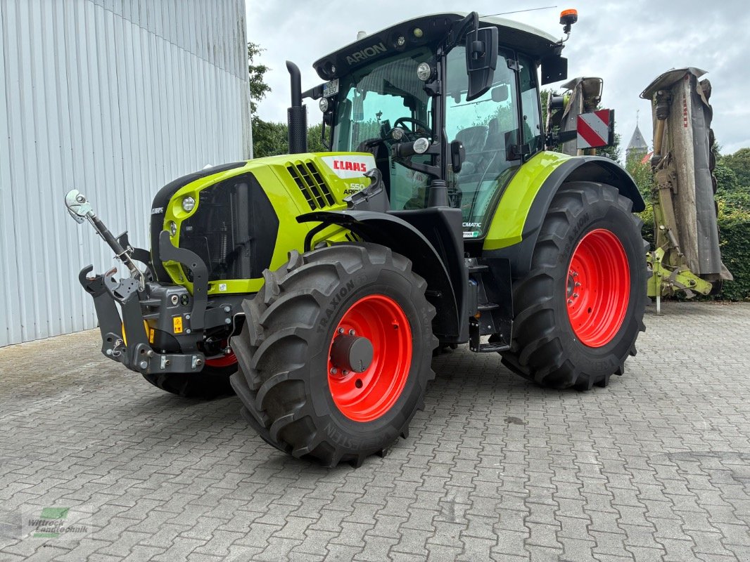 Traktor des Typs CLAAS Arion 550 Cmatic, Neumaschine in Rhede / Brual (Bild 6)