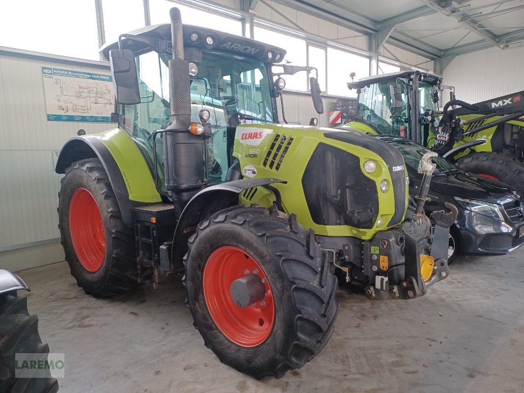 Traktor Türe ait CLAAS Arion 550 Hexashift CIS+, Gebrauchtmaschine içinde Langenwetzendorf (resim 1)