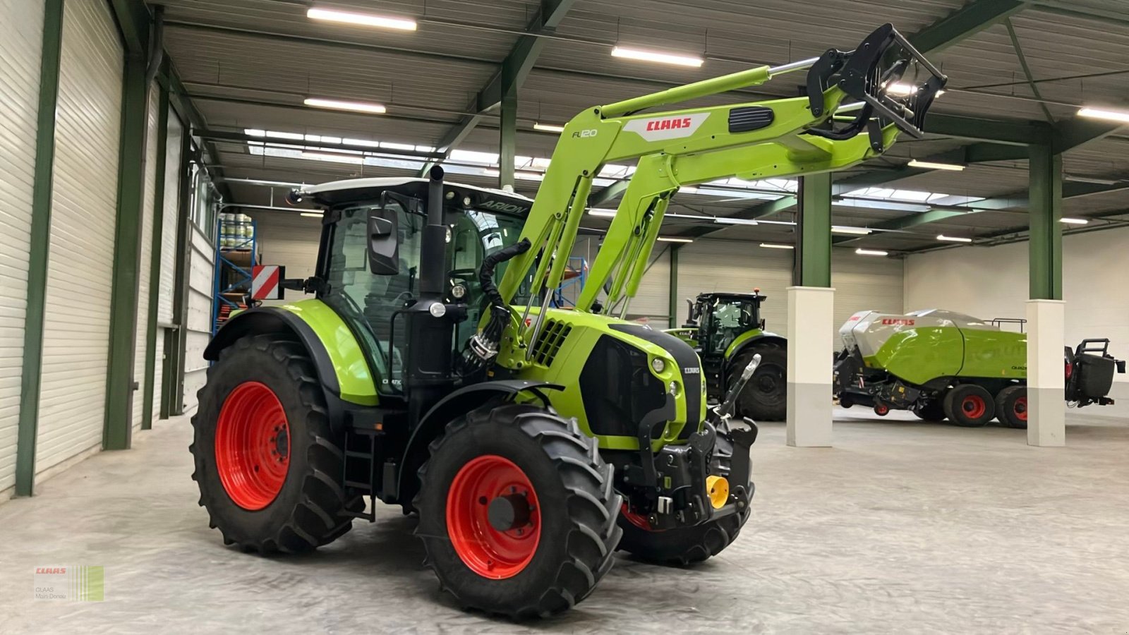Traktor del tipo CLAAS Arion 550 mit FL 120, Gebrauchtmaschine en Vohburg (Imagen 2)