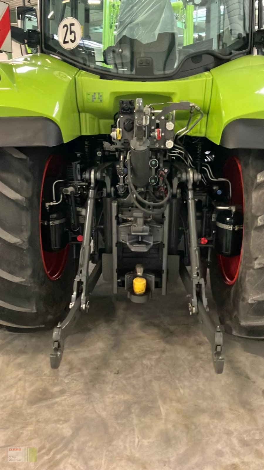 Traktor del tipo CLAAS Arion 550 mit FL 120, Gebrauchtmaschine en Vohburg (Imagen 7)