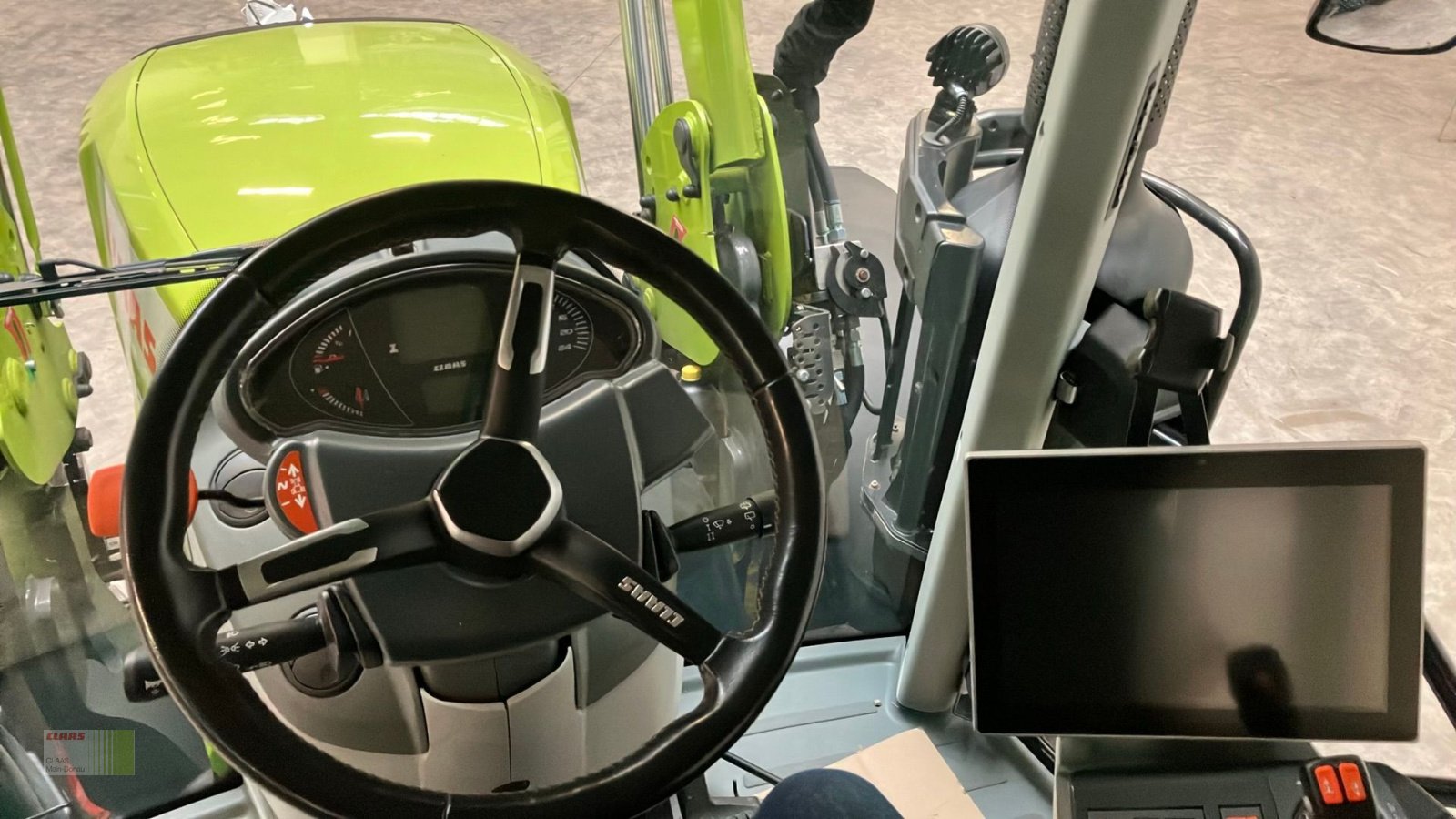 Traktor del tipo CLAAS Arion 550 mit FL 120, Gebrauchtmaschine en Vohburg (Imagen 8)