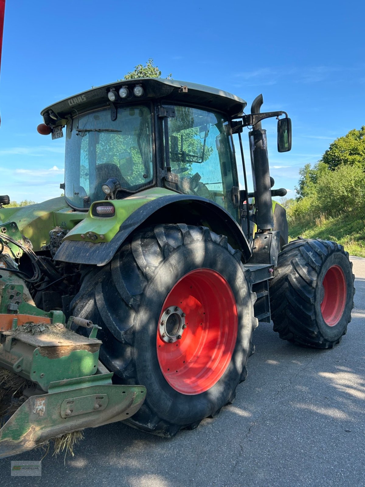 Traktor typu CLAAS Arion 550, Gebrauchtmaschine v Bretzfeld (Obrázek 8)