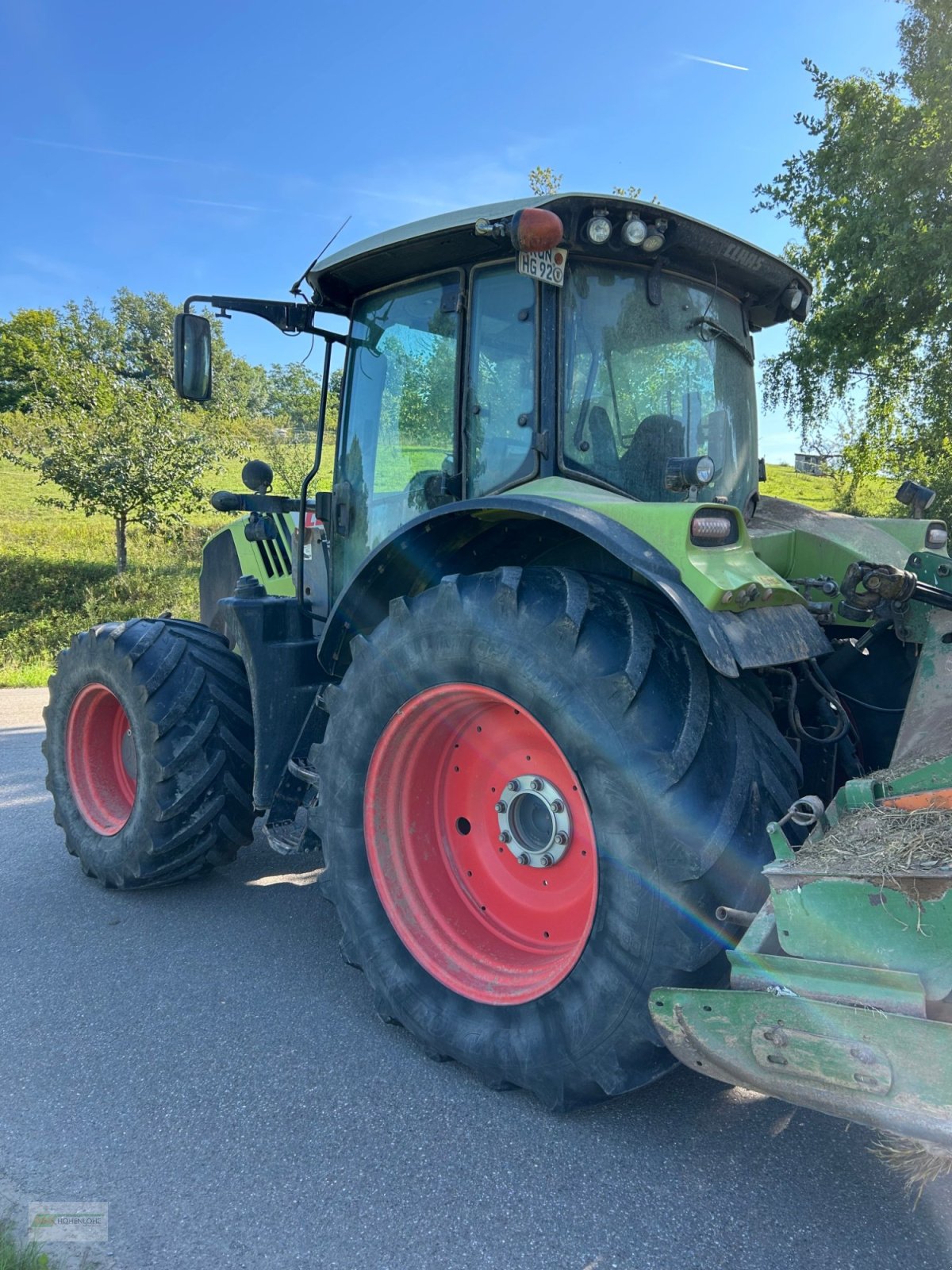 Traktor typu CLAAS Arion 550, Gebrauchtmaschine v Bretzfeld (Obrázek 9)