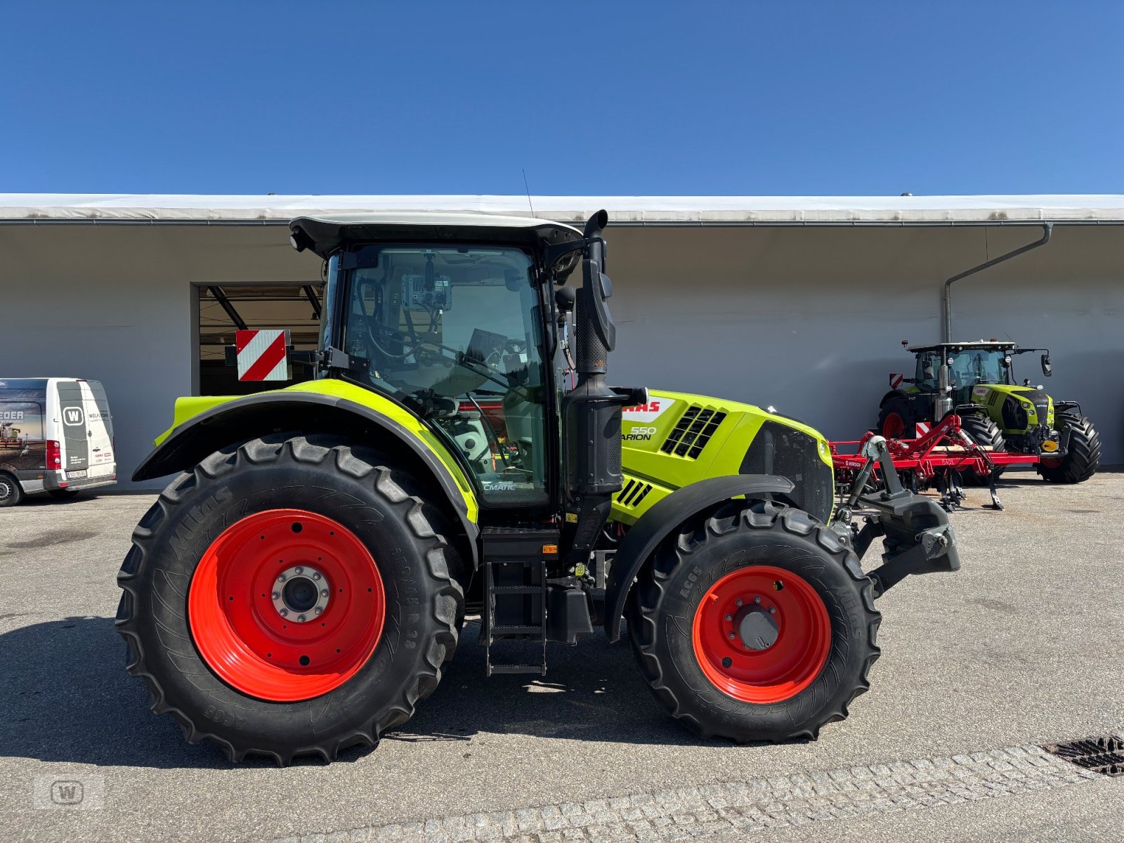 Traktor Türe ait CLAAS Arion 550, Gebrauchtmaschine içinde Zell an der Pram (resim 7)