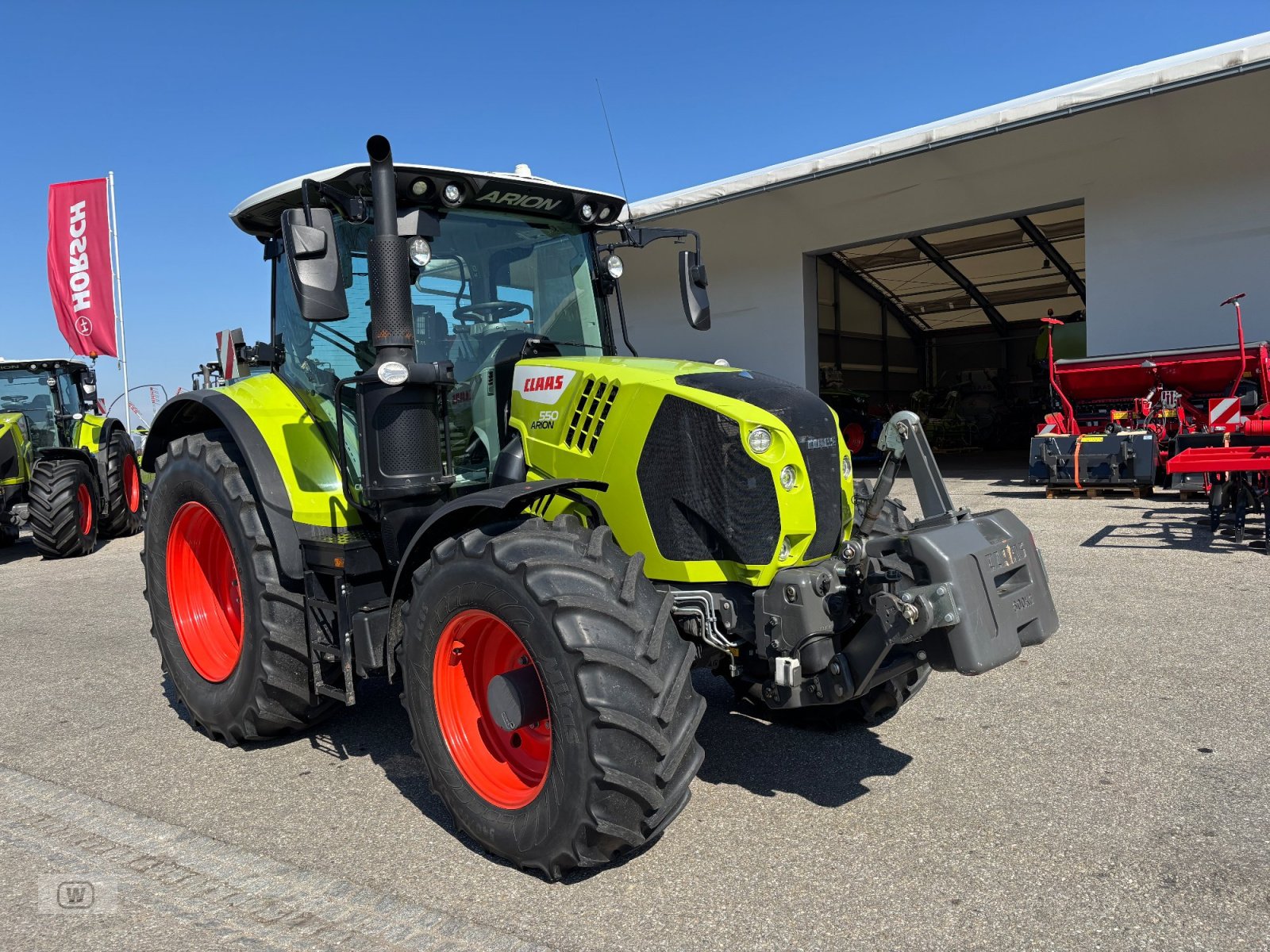 Traktor Türe ait CLAAS Arion 550, Gebrauchtmaschine içinde Zell an der Pram (resim 8)