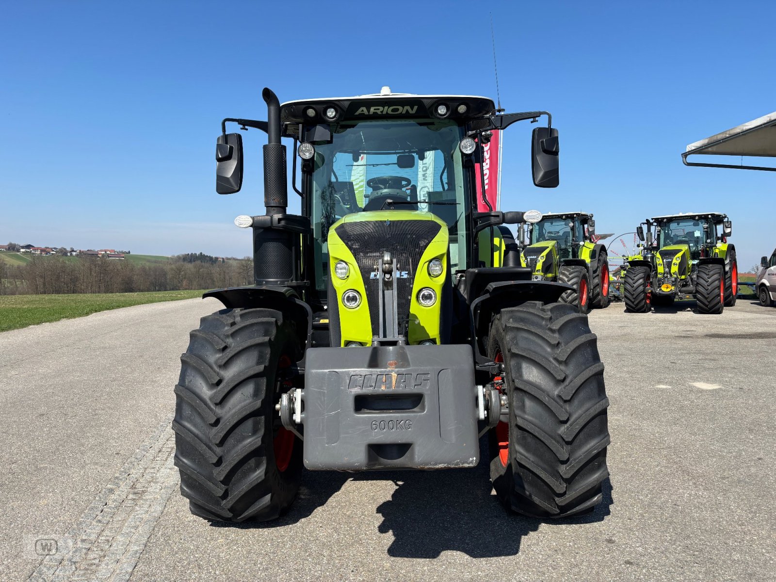 Traktor Türe ait CLAAS Arion 550, Gebrauchtmaschine içinde Zell an der Pram (resim 9)