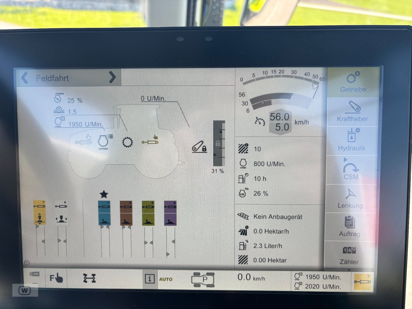 Traktor Türe ait CLAAS Arion 550, Gebrauchtmaschine içinde Zell an der Pram (resim 28)