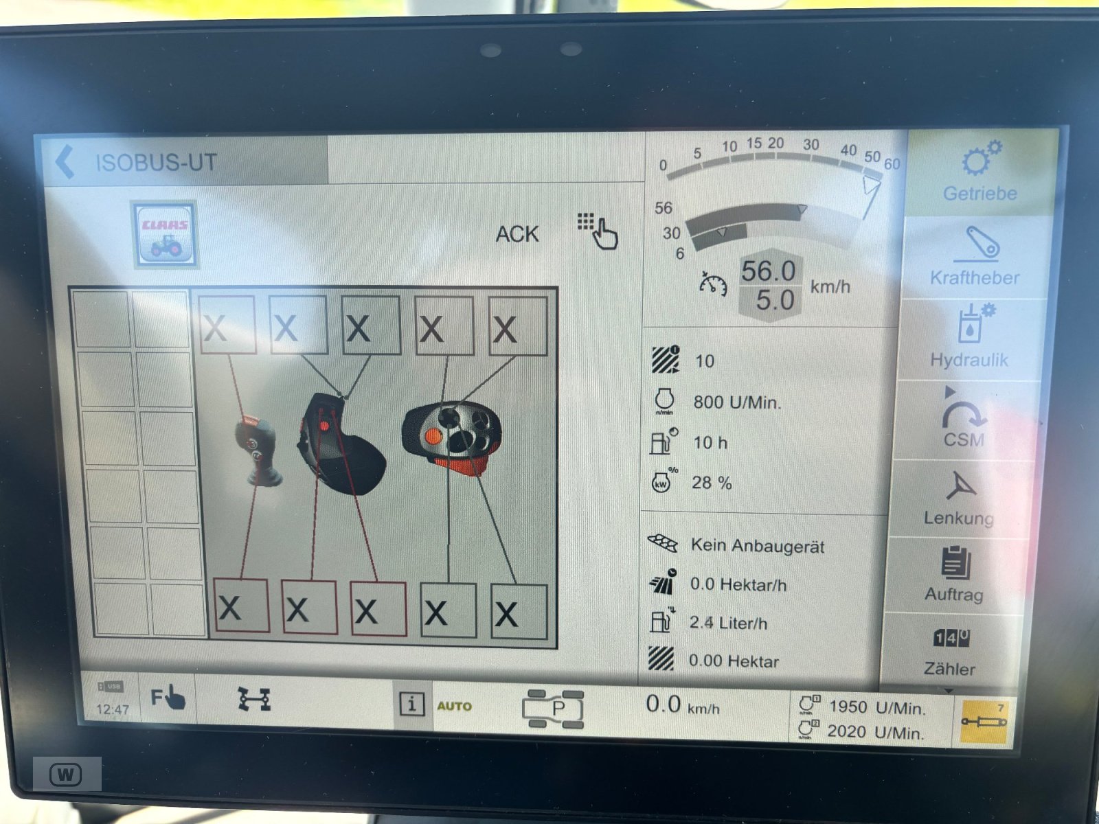 Traktor Türe ait CLAAS Arion 550, Gebrauchtmaschine içinde Zell an der Pram (resim 29)