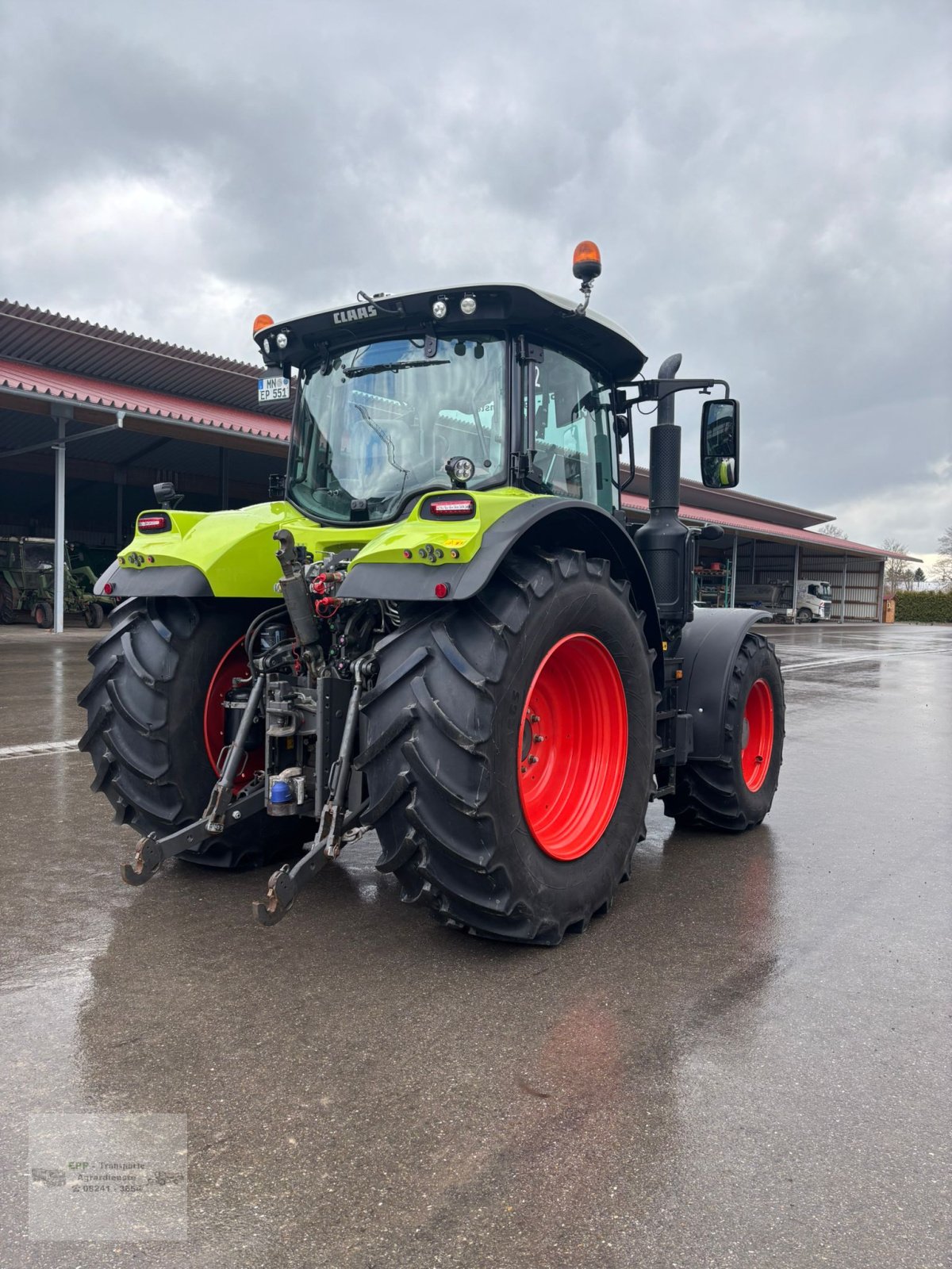Traktor του τύπου CLAAS Arion 550, Gebrauchtmaschine σε Wiedergeltingen (Φωτογραφία 3)