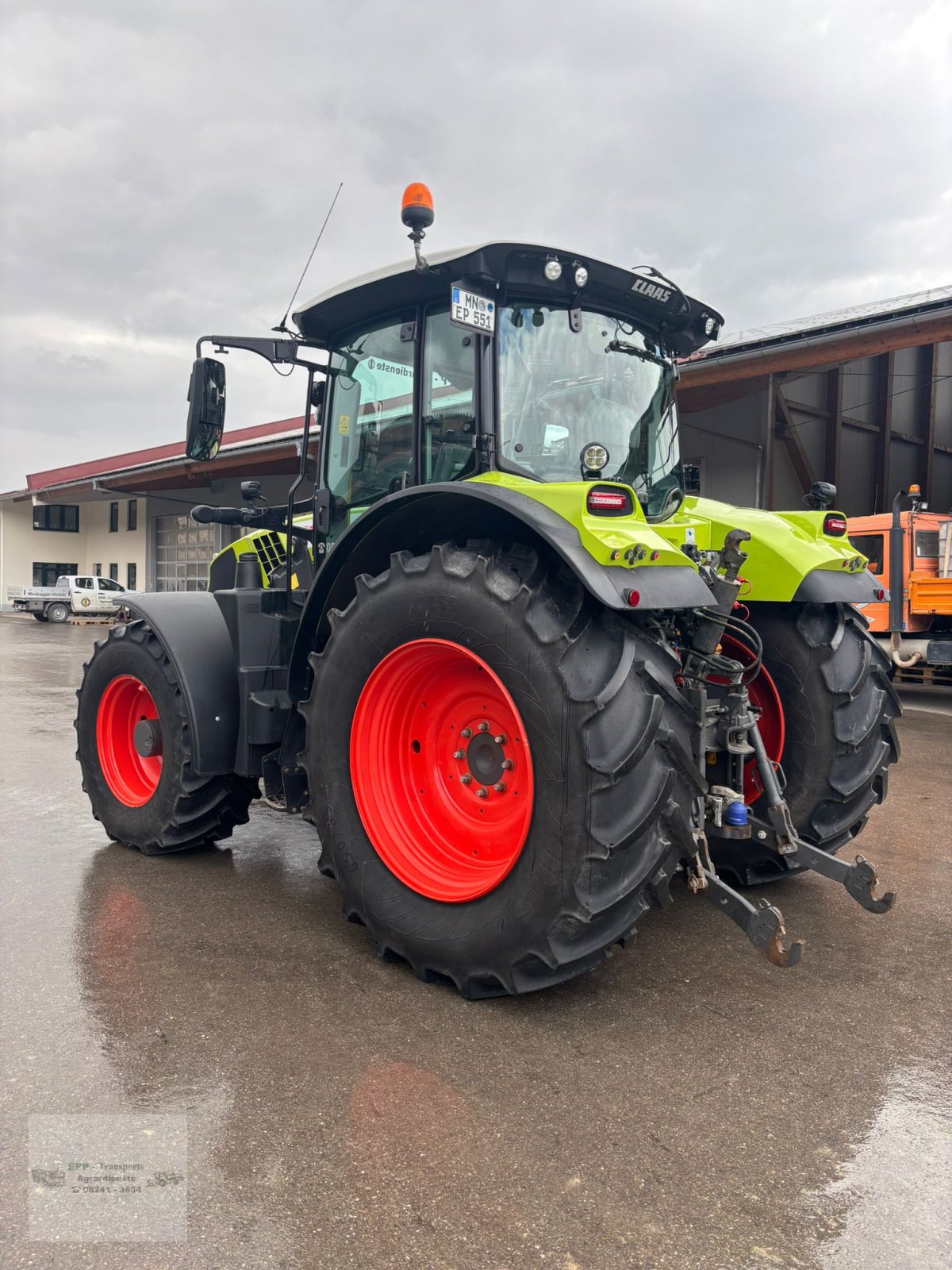 Traktor του τύπου CLAAS Arion 550, Gebrauchtmaschine σε Wiedergeltingen (Φωτογραφία 4)