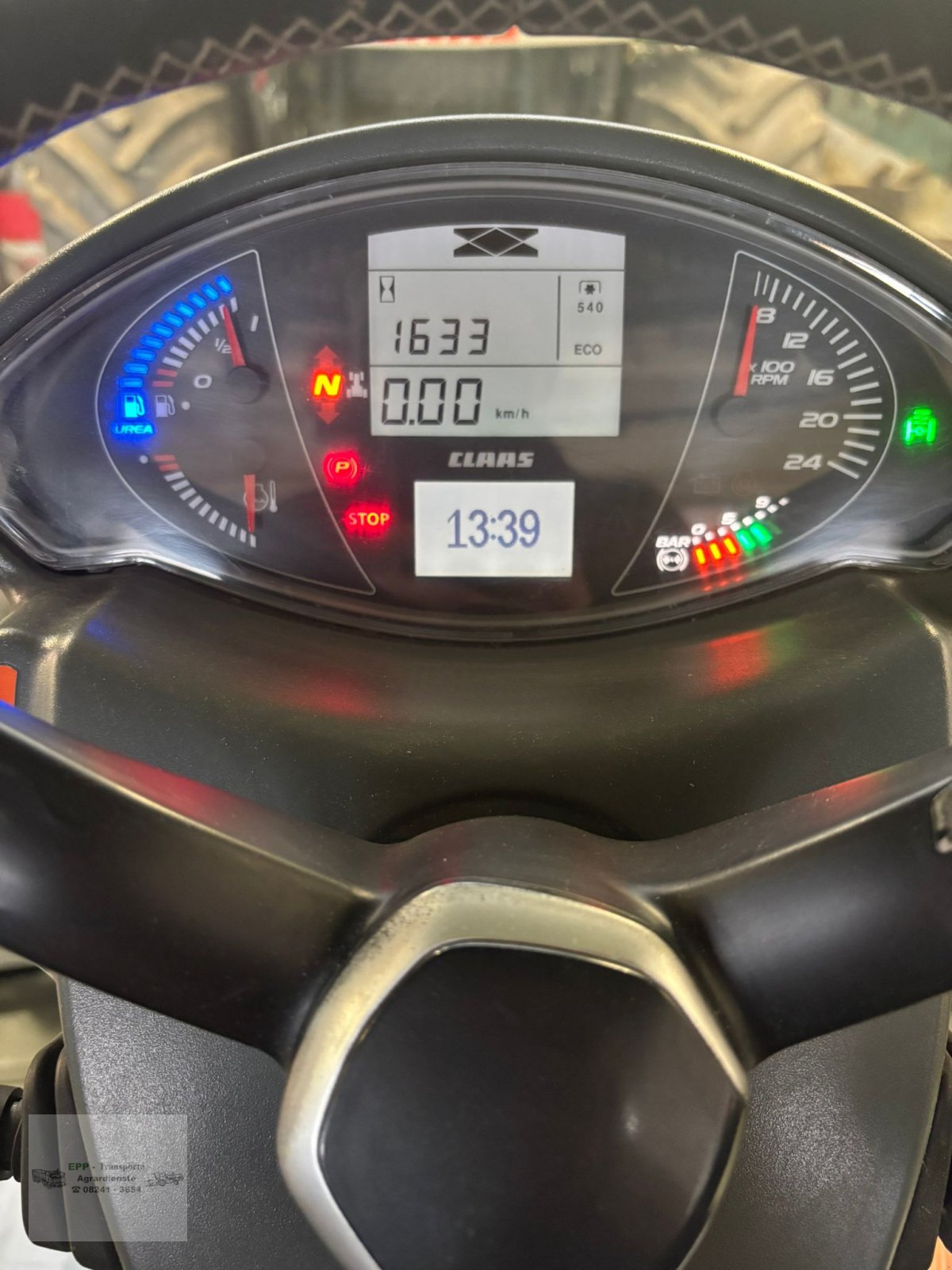 Traktor του τύπου CLAAS Arion 550, Gebrauchtmaschine σε Wiedergeltingen (Φωτογραφία 11)