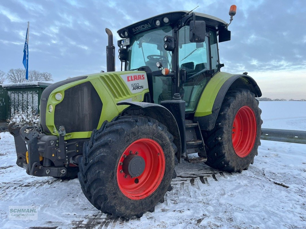 Traktor van het type CLAAS Arion 550, Gebrauchtmaschine in Woltersdorf (Foto 4)