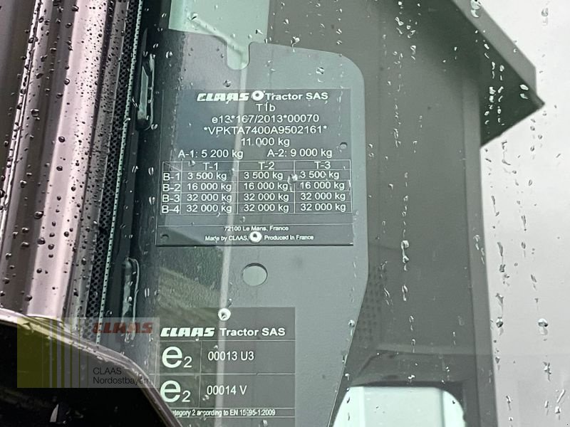 Traktor типа CLAAS ARION 570 CMATIC CEBIS *CNOB*, Neumaschine в Hof (Фотография 15)