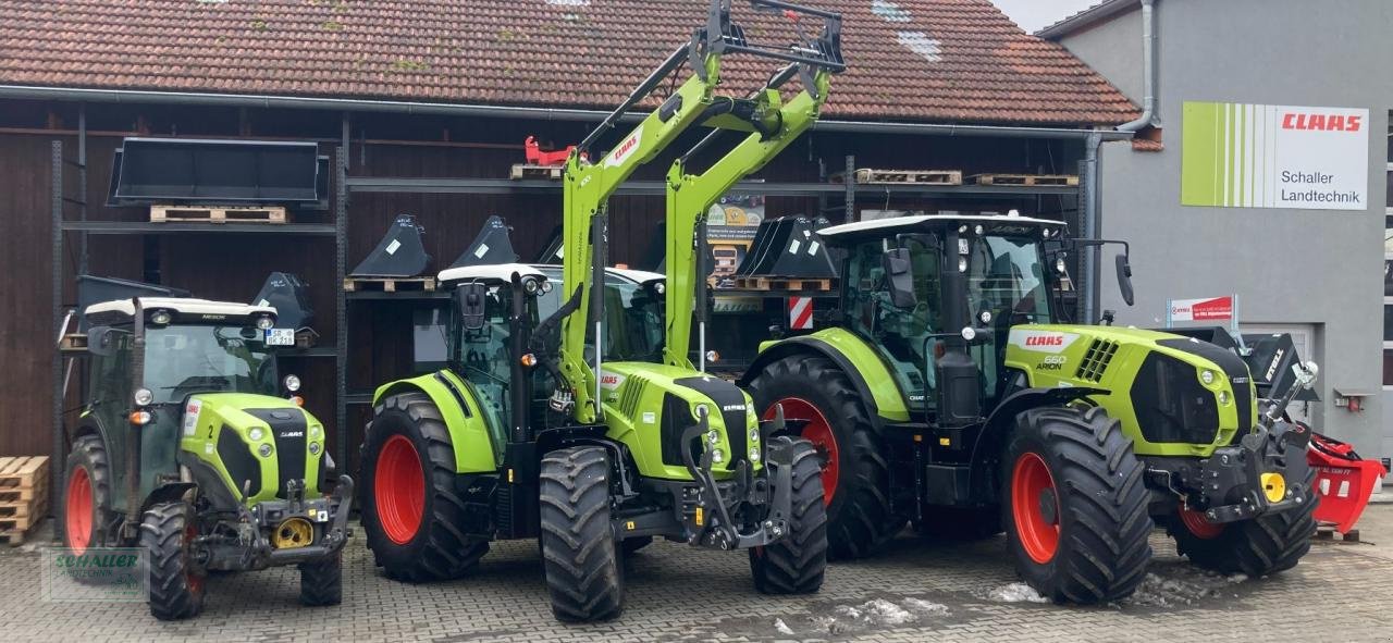 Traktor του τύπου CLAAS Arion 570 Cmatic Vorführmaschine Vollausstattung mit Lenksystem, Neumaschine σε Geiselhöring (Φωτογραφία 6)