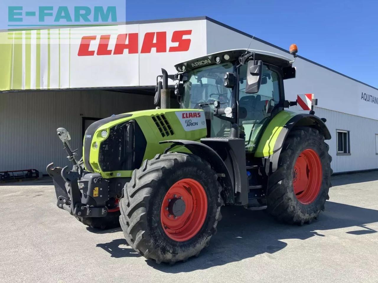 Traktor des Typs CLAAS arion 610 c-matic + s10, Gebrauchtmaschine in AILLAS (33 - GIRONDE) (Bild 1)