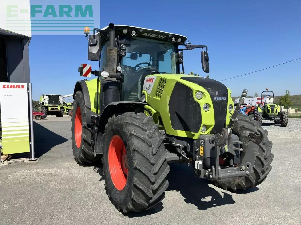 Traktor des Typs CLAAS arion 610 c-matic + s10, Gebrauchtmaschine in AILLAS (33 - GIRONDE) (Bild 5)