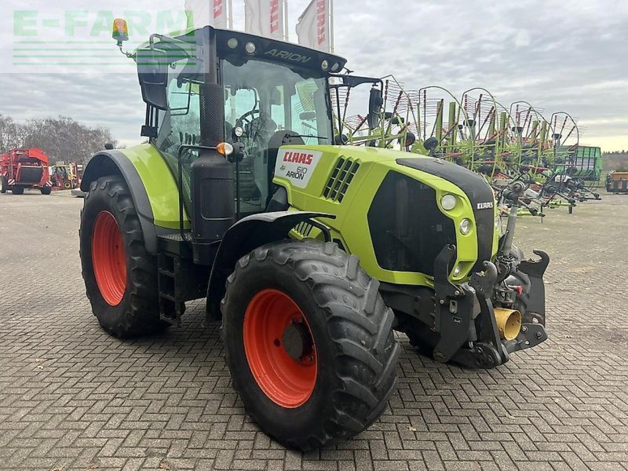 Traktor Türe ait CLAAS arion 610 cis CIS, Gebrauchtmaschine içinde ag BROEKLAND (resim 8)