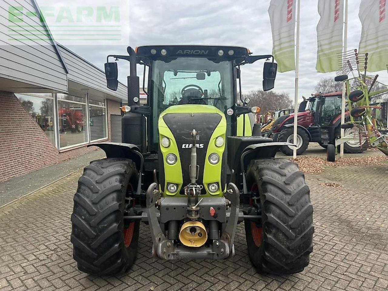 Traktor Türe ait CLAAS arion 610 cis CIS, Gebrauchtmaschine içinde ag BROEKLAND (resim 9)