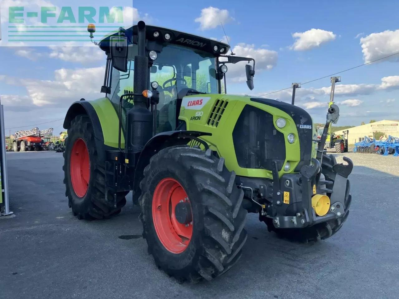 Traktor Türe ait CLAAS arion 610 cis + pdf av CIS, Gebrauchtmaschine içinde AILLAS (33 - GIRONDE) (resim 5)