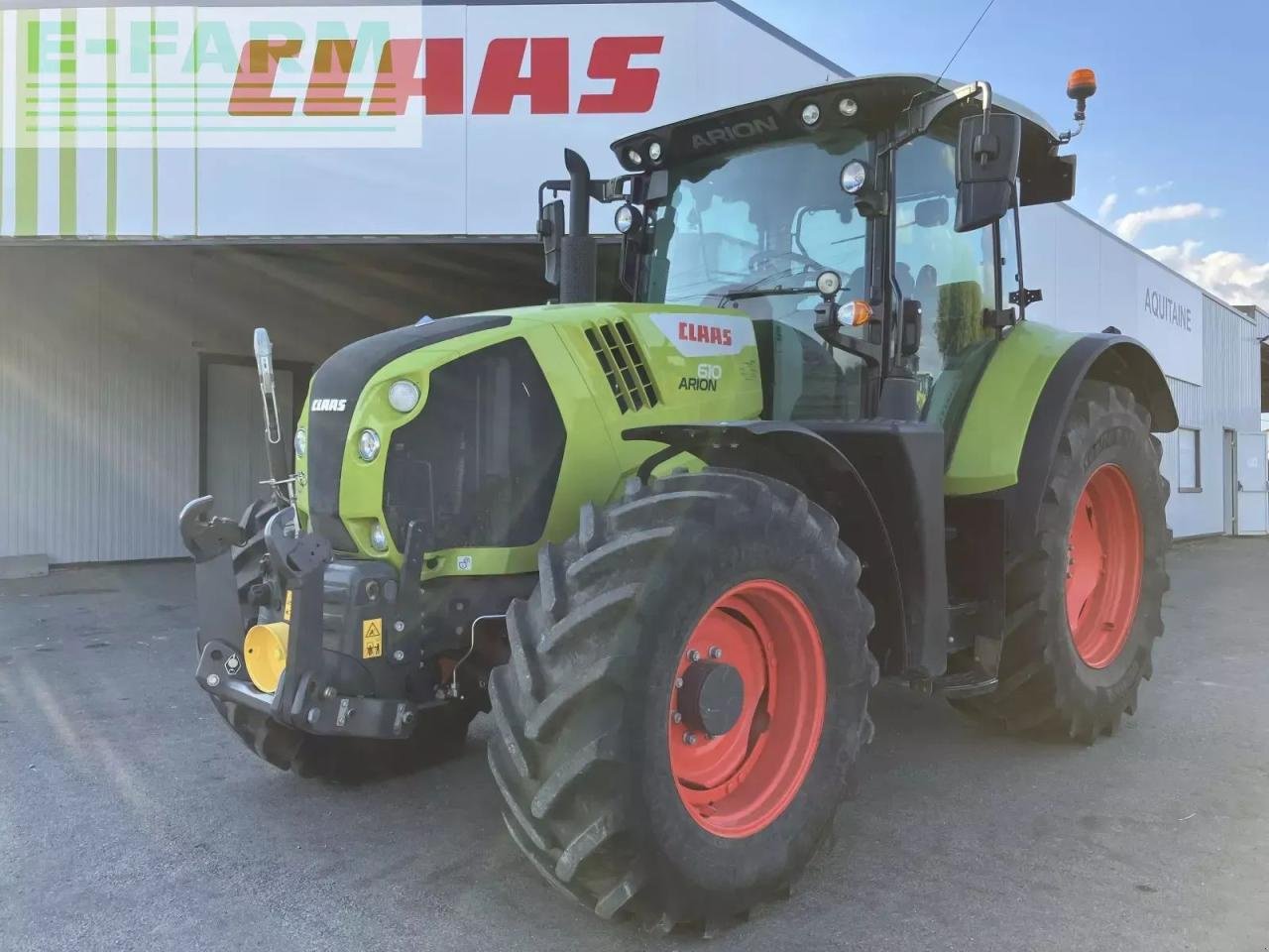 Traktor του τύπου CLAAS arion 610 cis + pdf av CIS, Gebrauchtmaschine σε AILLAS (33 - GIRONDE) (Φωτογραφία 1)
