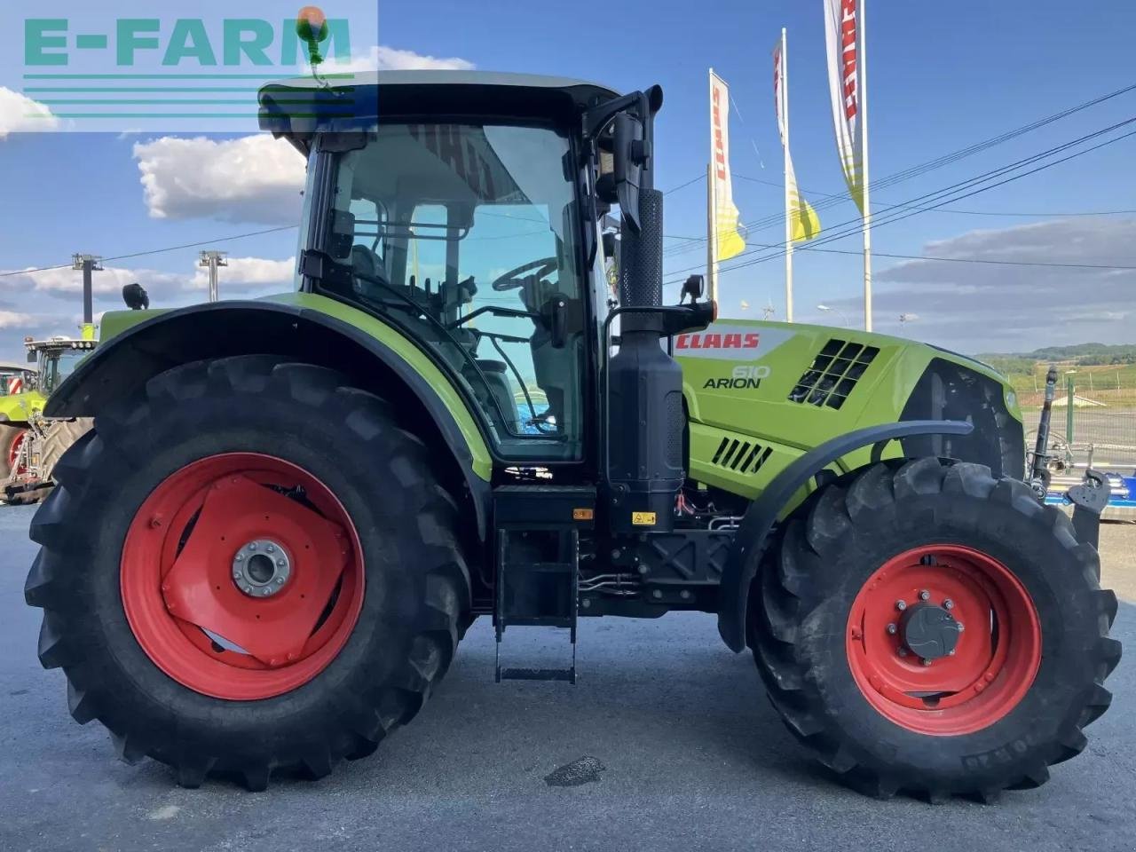 Traktor του τύπου CLAAS arion 610 cis + pdf av CIS, Gebrauchtmaschine σε AILLAS (33 - GIRONDE) (Φωτογραφία 4)