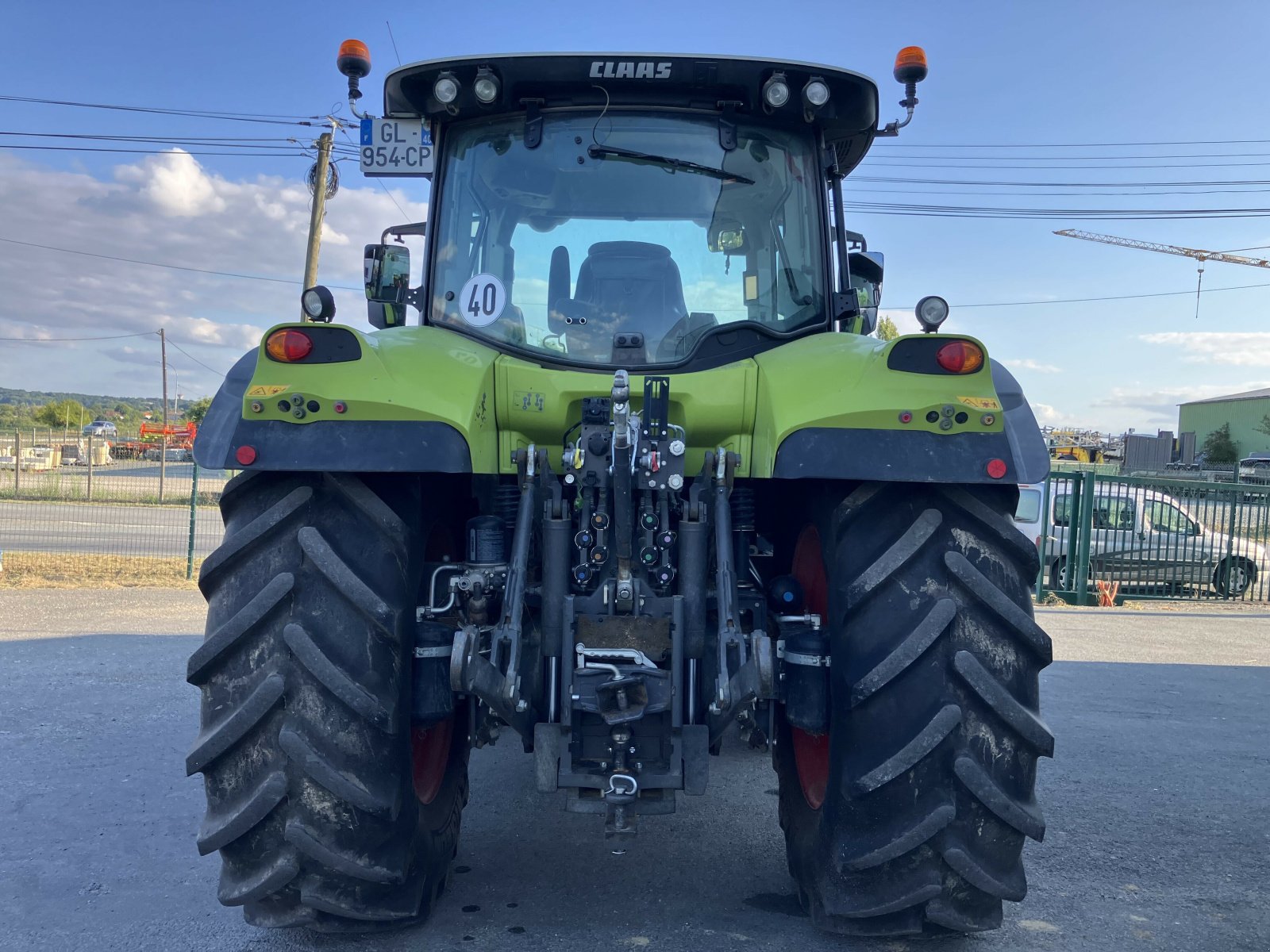 Traktor typu CLAAS ARION 610 CIS + PDF AV, Gebrauchtmaschine v CANCON (Obrázek 3)