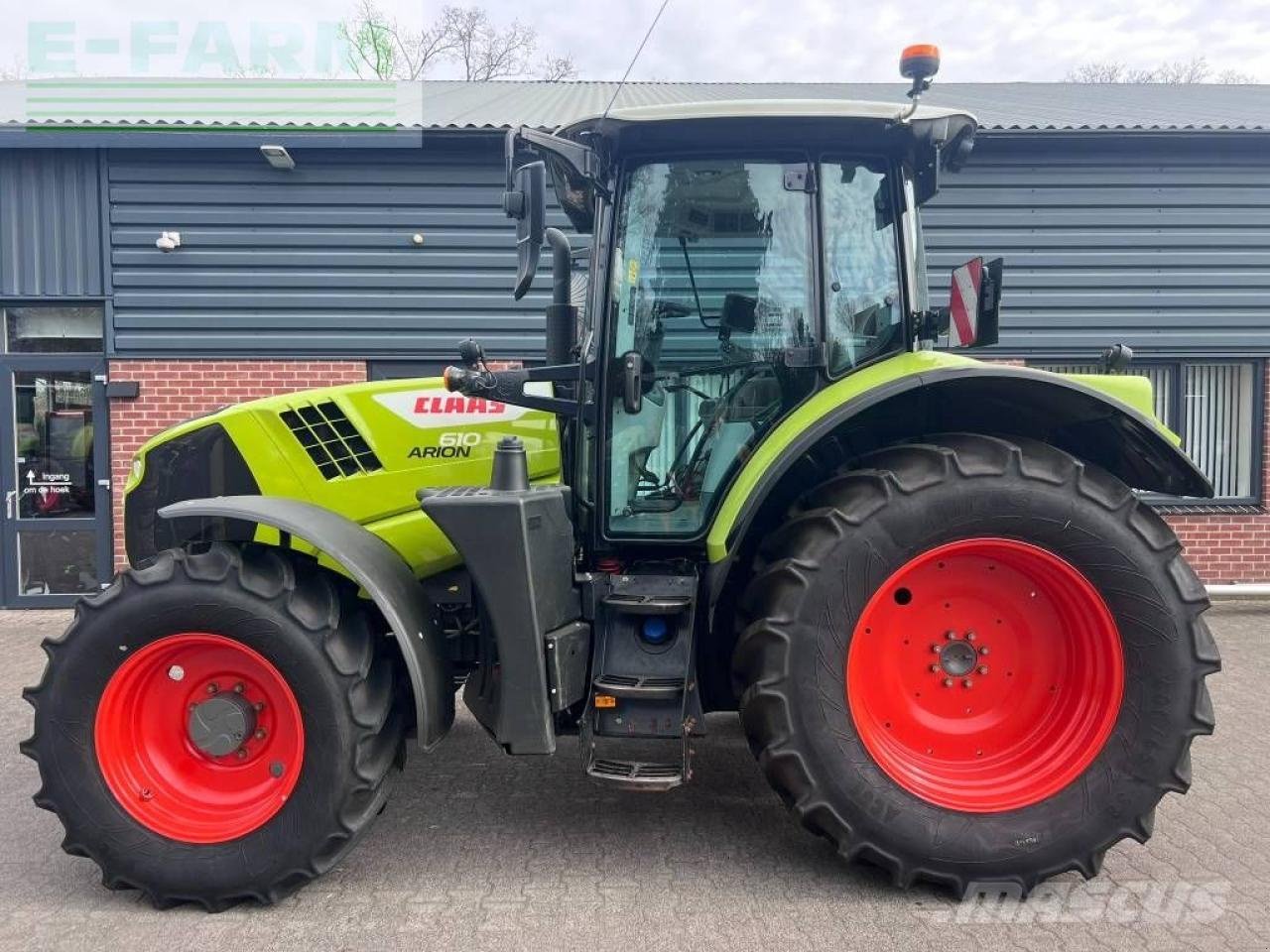 Traktor Türe ait CLAAS arion 610 cis, Gebrauchtmaschine içinde ag BROEKLAND (resim 2)