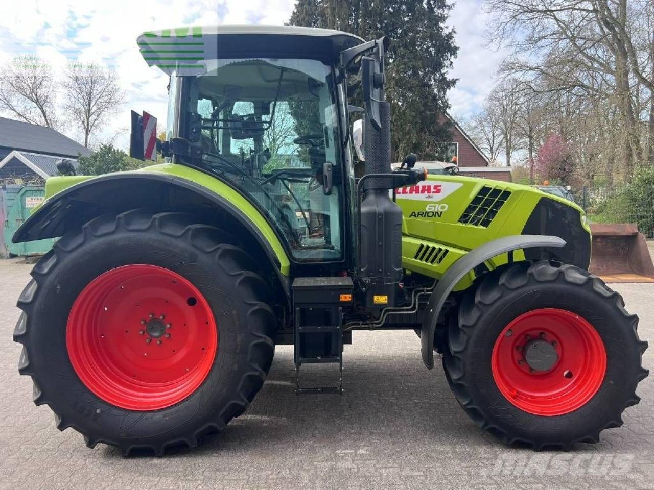 Traktor Türe ait CLAAS arion 610 cis, Gebrauchtmaschine içinde ag BROEKLAND (resim 7)
