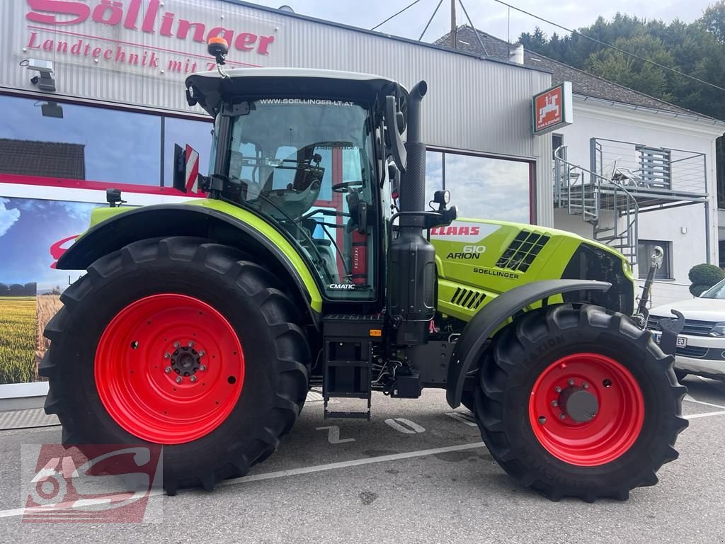 Traktor of the type CLAAS Arion 610 CMATIC CEBIS, Gebrauchtmaschine in Offenhausen (Picture 4)