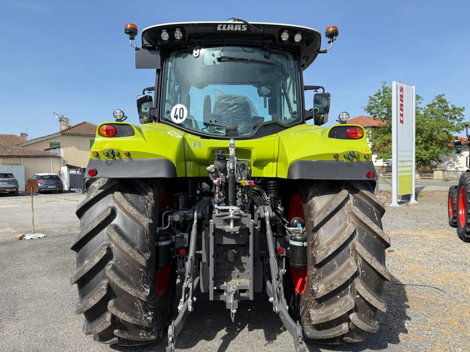 Traktor typu CLAAS ARION 610 CMATIC, Gebrauchtmaschine w ST ELIX THEUX (Zdjęcie 7)