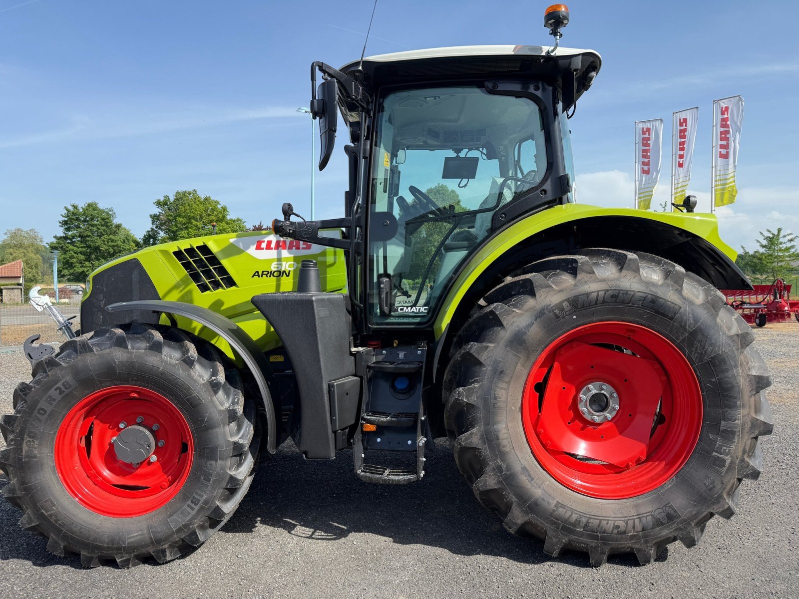 Traktor typu CLAAS ARION 610 CMATIC, Gebrauchtmaschine w ST ELIX THEUX (Zdjęcie 8)