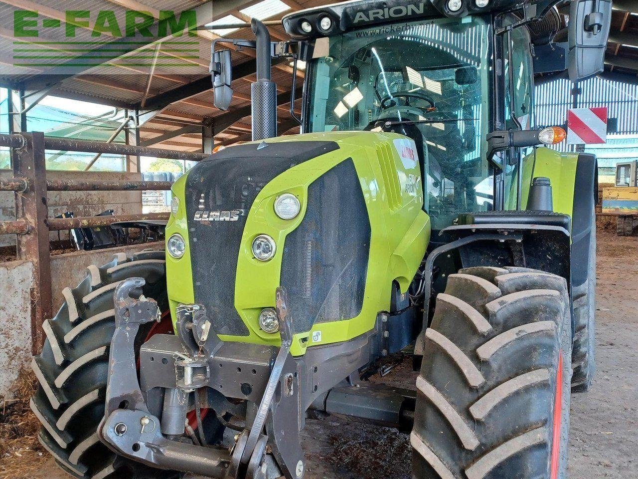 Traktor του τύπου CLAAS ARION 610, Gebrauchtmaschine σε ALNWICK (Φωτογραφία 4)